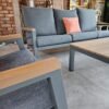 MATEO Aluminiowe Meble Ogrodowe Sofa Fotele