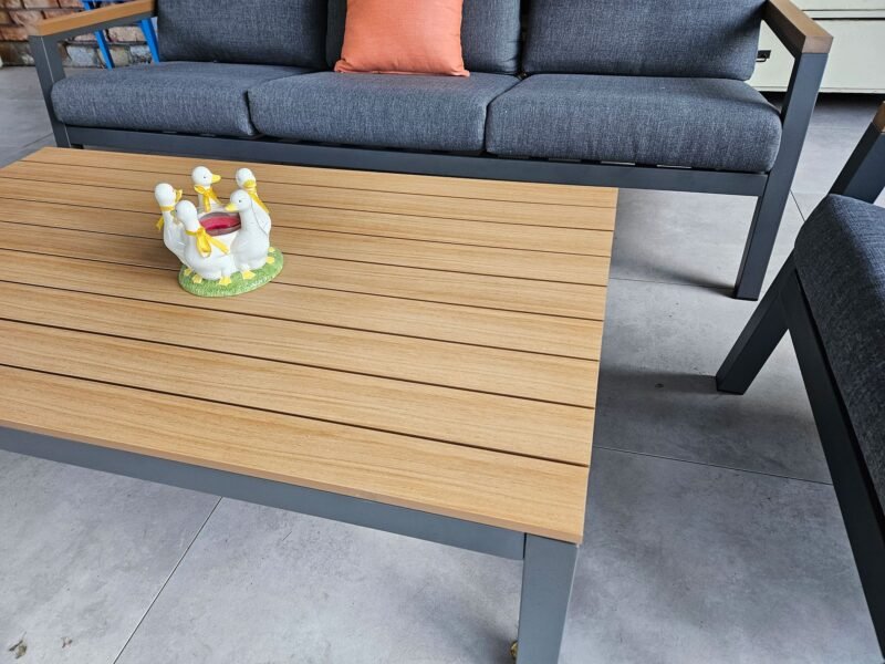 MATEO Aluminiowe Meble Ogrodowe Sofa Fotele