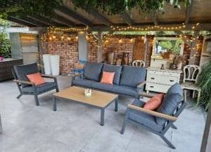 MATEO 3 MATEO Aluminiowe Meble Ogrodowe Sofa Fotele