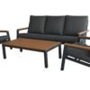 MATEO Aluminiowe Meble Ogrodowe Sofa Fotele