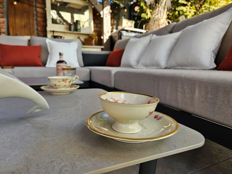 MILETO BIG Meble Ogrodowe Aluminiowe Narożnik
- JASNO-SZARY