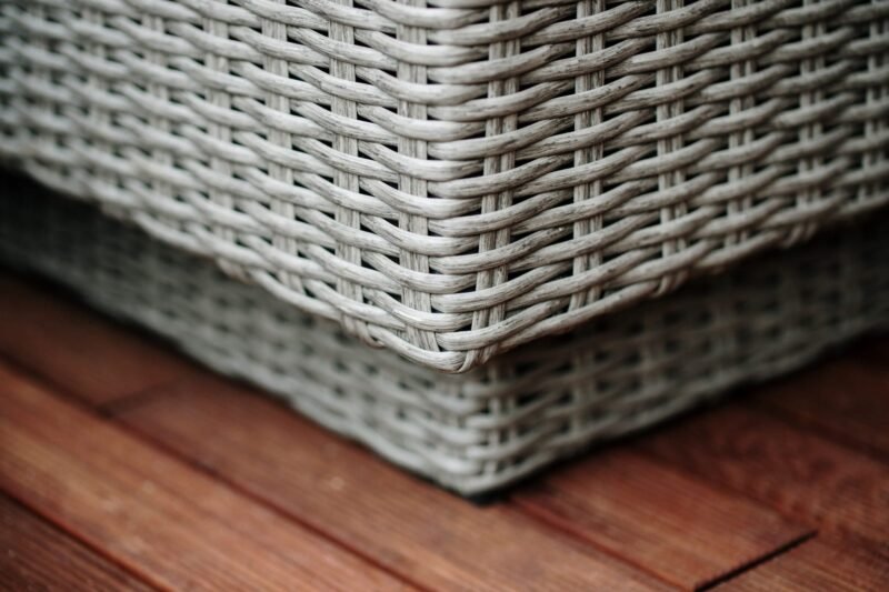 Nowoczesne meble ogrodowe CALABRIA BIG z fotelem
- JASNY-SZARY