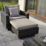 Nowoczesne meble ogrodowe z fotelem CALABRIA BIG
- CIEMNY-BRĄZOWY