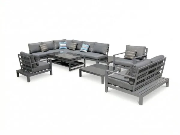 hemson_premium_big Narożnik ogrodowy aluminiowy HEMSON PREMIUM duży zestaw