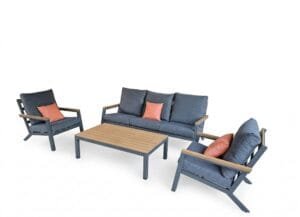 mateo MATEO Aluminiowe Meble Ogrodowe Sofa Fotele