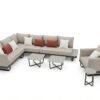 MILETO BIG Meble Ogrodowe Aluminiowe Narożnik
- JASNO-SZARY