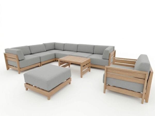 TERMINI BIG Duży Zestaw Mebli Ogrodowych