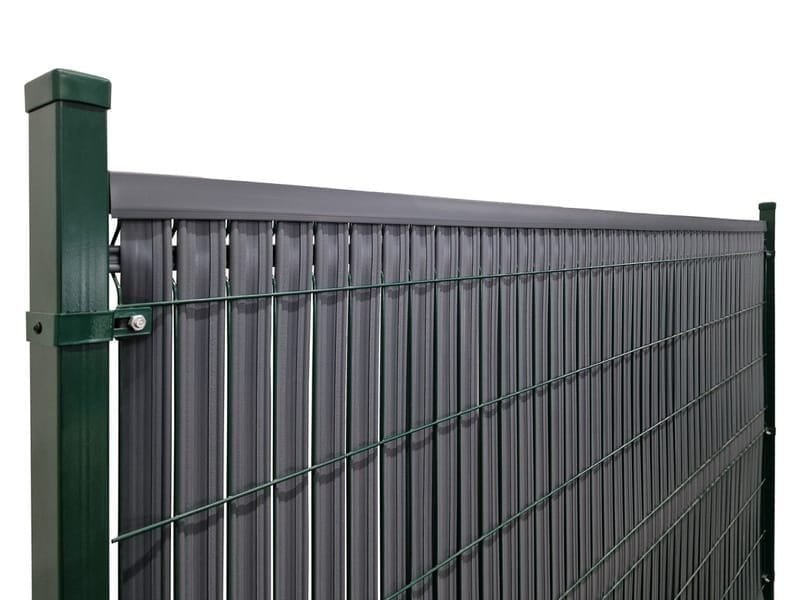 Listwy pionowe do paneli ogrodzeniowych - 123cm x 250cm - SZARY (62-80mm) 3 4b9d97a2754f6490400e9ac06ed59de9