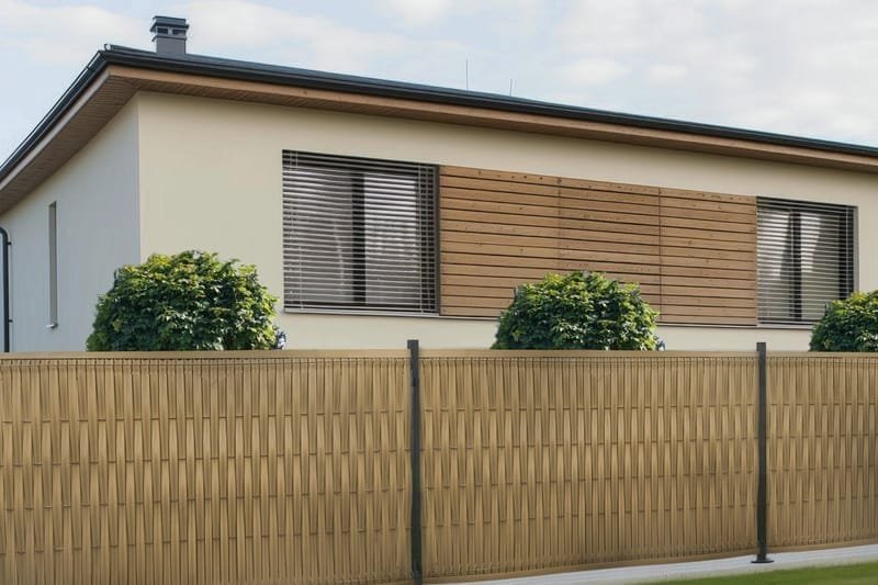 Listwy pionowe do paneli ogrodzeniowych - 173cm x 250cm - SŁOMKOWY (62-80mm) 4 383aff39726b41f2105ca7f70293c327