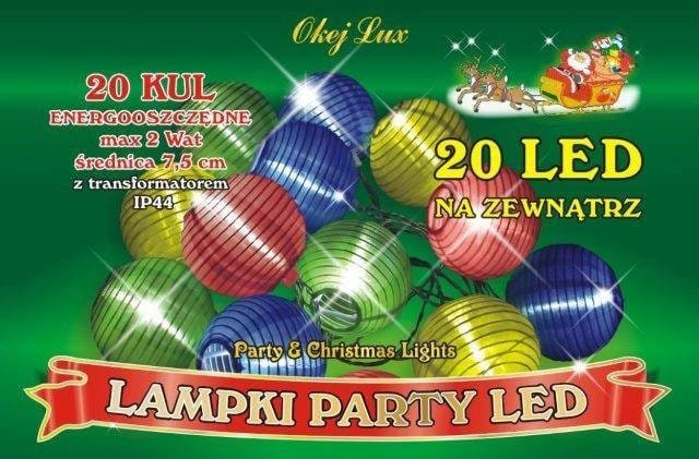 Lampki ogrodowe girlandy ogrodowe 10 metrów zewnętrzne 20 LED Programator 8 funkcji - Zimny Biały 2 296189a02b0a19807a20c54a371eaef7