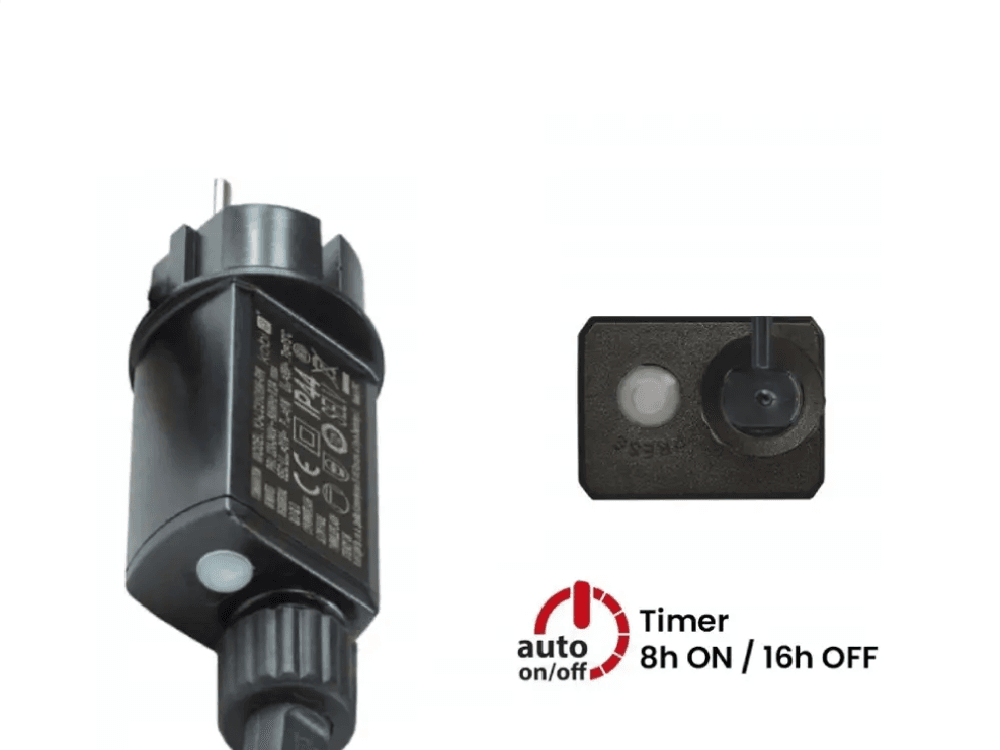 Przedłużenie do lampek LT-100/G/5M łańcuch led 5m zewnętrzne 100 LED z gniazdem - Flash - Niebieski 5 8fce333e28fd77bf39a1ed6e28d60ac7