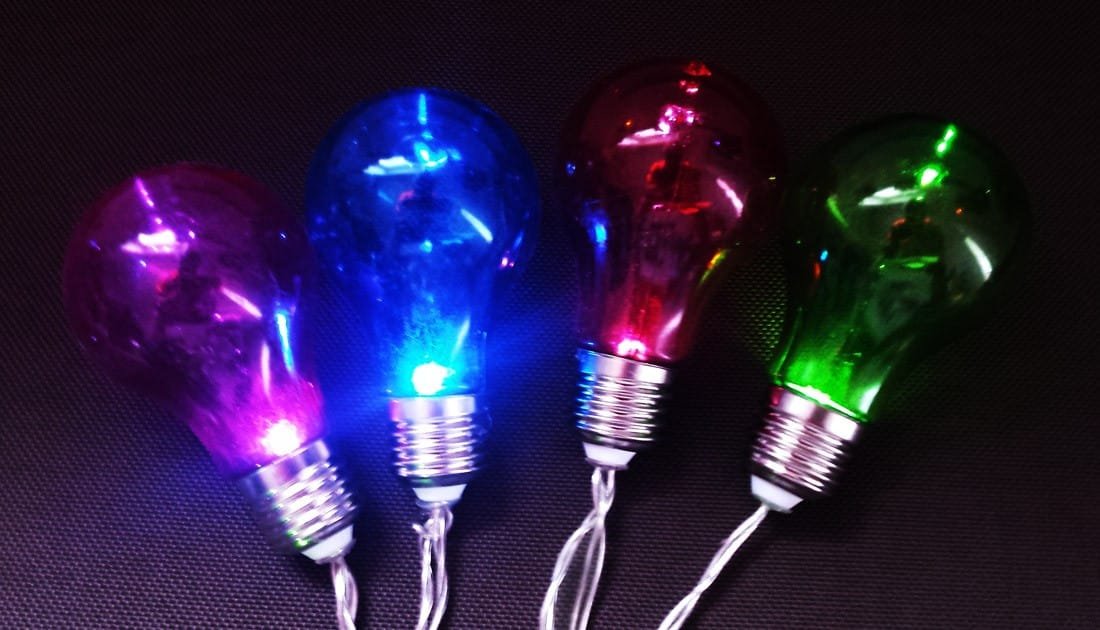 Lampki ogrodowe girlandy ogrodowe 6,65 zewnętrzne 20 LED Światło stałe - Zimny Biały 14 eca099d904dc28216e5a141819457097