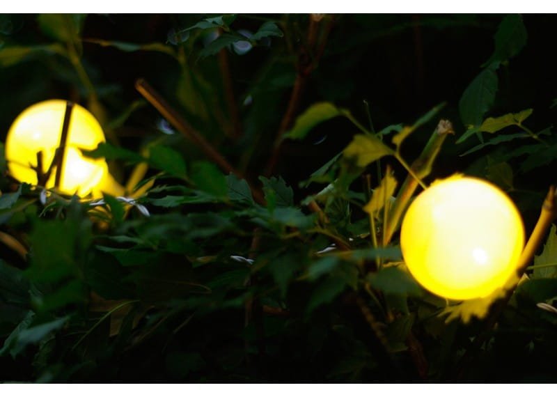 Lampki ogrodowe girlandy ogrodowe 10 metrów zewnętrzne 20 LED Światło stałe - Multikolor 16 3b63d3f9d4521acdd2a97db5b5b483cb