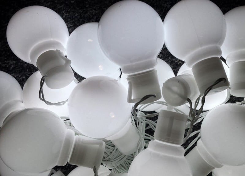 Lampki ogrodowe girlandy ogrodowe 10 metrów zewnętrzne 20 LED Światło stałe - Multikolor 11 7a23bbabf2b9d6e79cf5b9f67061c8e3