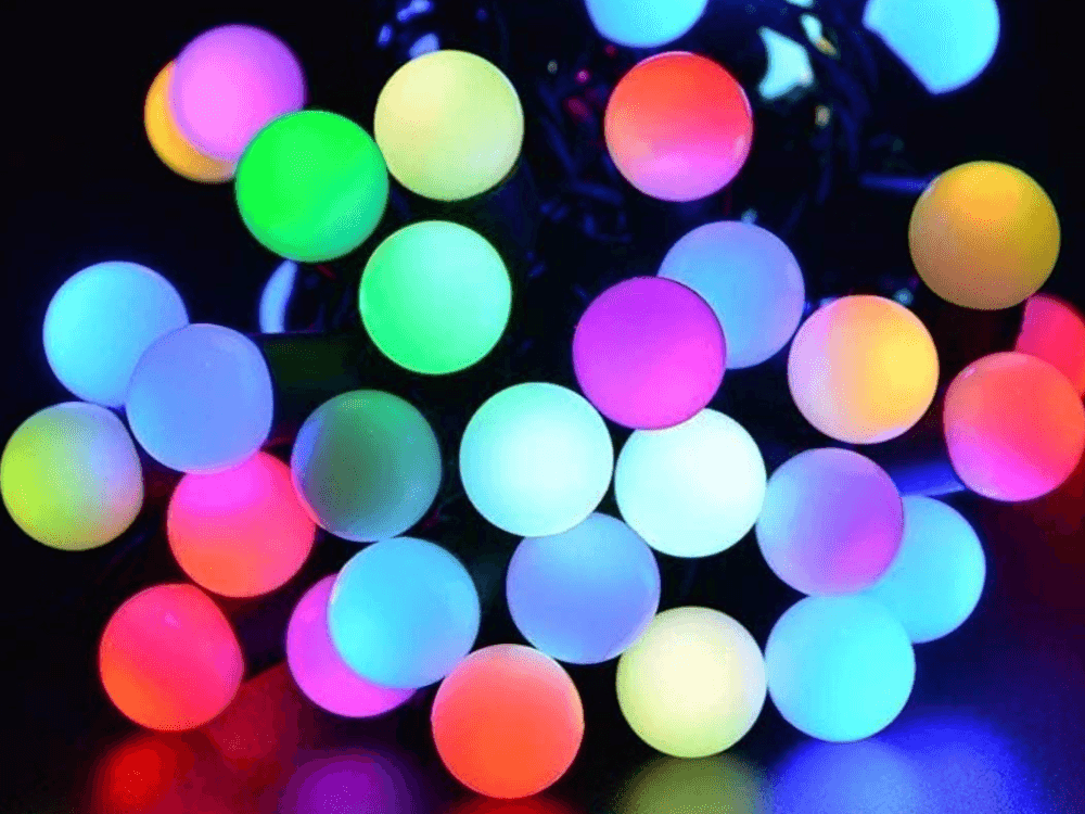 Lampki choinkowe lampki perełki 19.9m zewnętrzne 200 LED Światło stałe - Ciepły Biały 4 7ab19854766920aca3dc282e6da754d2