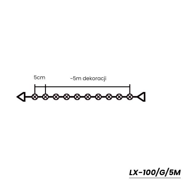 Przedłużenie do lampek LT-100/G/5M łańcuch led 5m zewnętrzne 100 LED z gniazdem - Flash - Zimny Biały 3 9fd3ef873fd64f03fec675058dbe6b9c