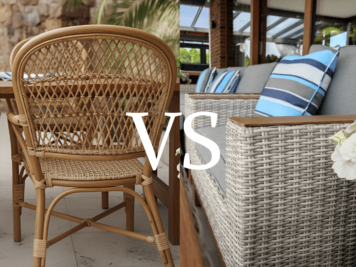 Co jest lepsze, rattan czy technorattan? – Porównanie materiałów na meble 1 Co jest lepsze, rattan czy technorattan?