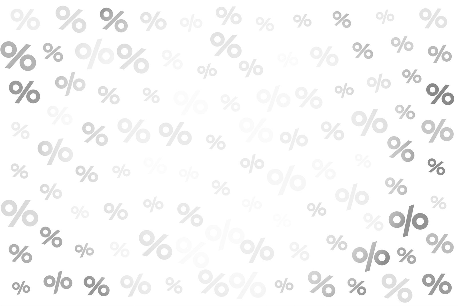 modern percentage sign pattern background for calculating intere Aluminiowy leżak ogrodowy z materacem LAZZARO