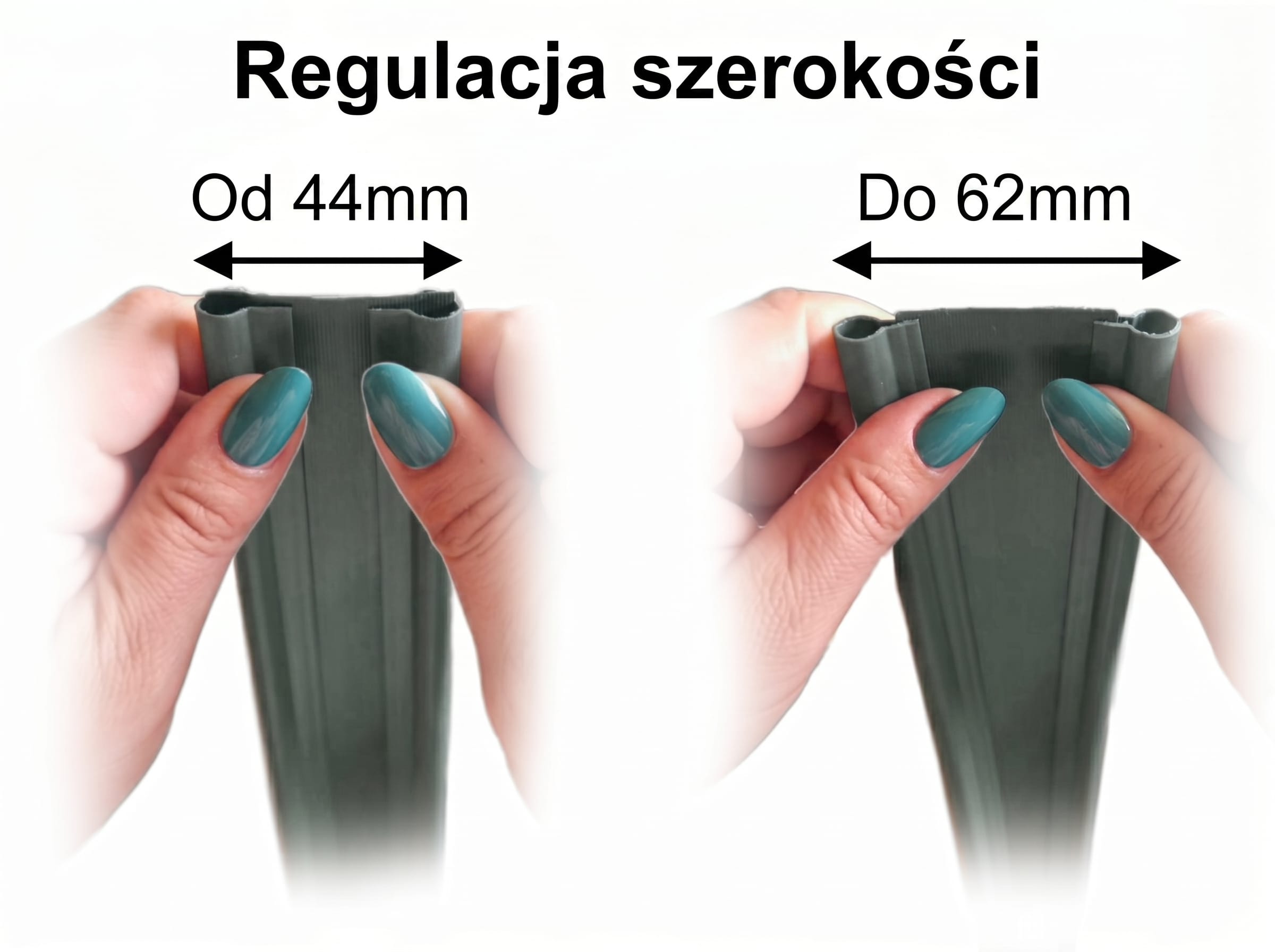 Listwy pionowe do paneli ogrodzeniowych - 133cm x 250cm - ZIELONY (44-62mm) 3 50933a58c6e291d16924b9f7bb63f062