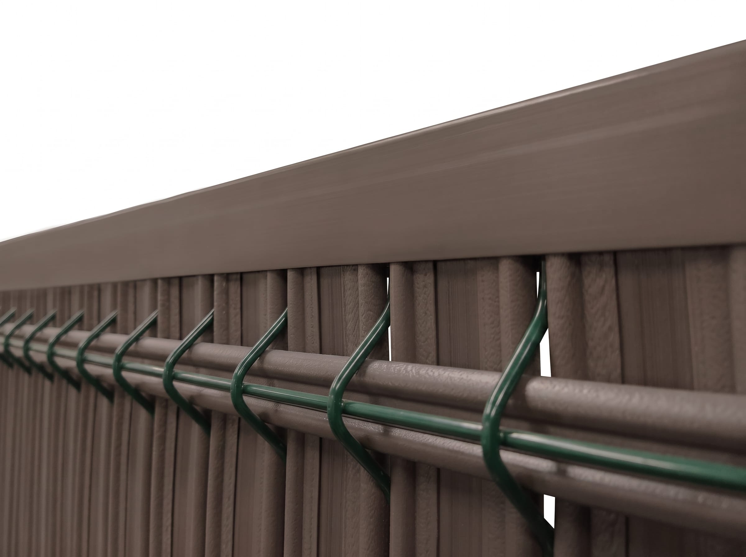 Listwa maskująca górna do paneli ogrodzeniowych 2x125cm RD01 BRĄZOWY 2 55657fa0ff1f726fc15fe06da205ed86