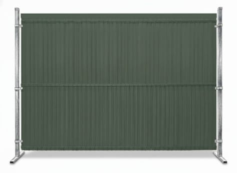 Listwy pionowe do paneli ogrodzeniowych - 133cm x 250cm - ZIELONY (44-62mm) 5 66269c991b054b8feeea81dd8d950075